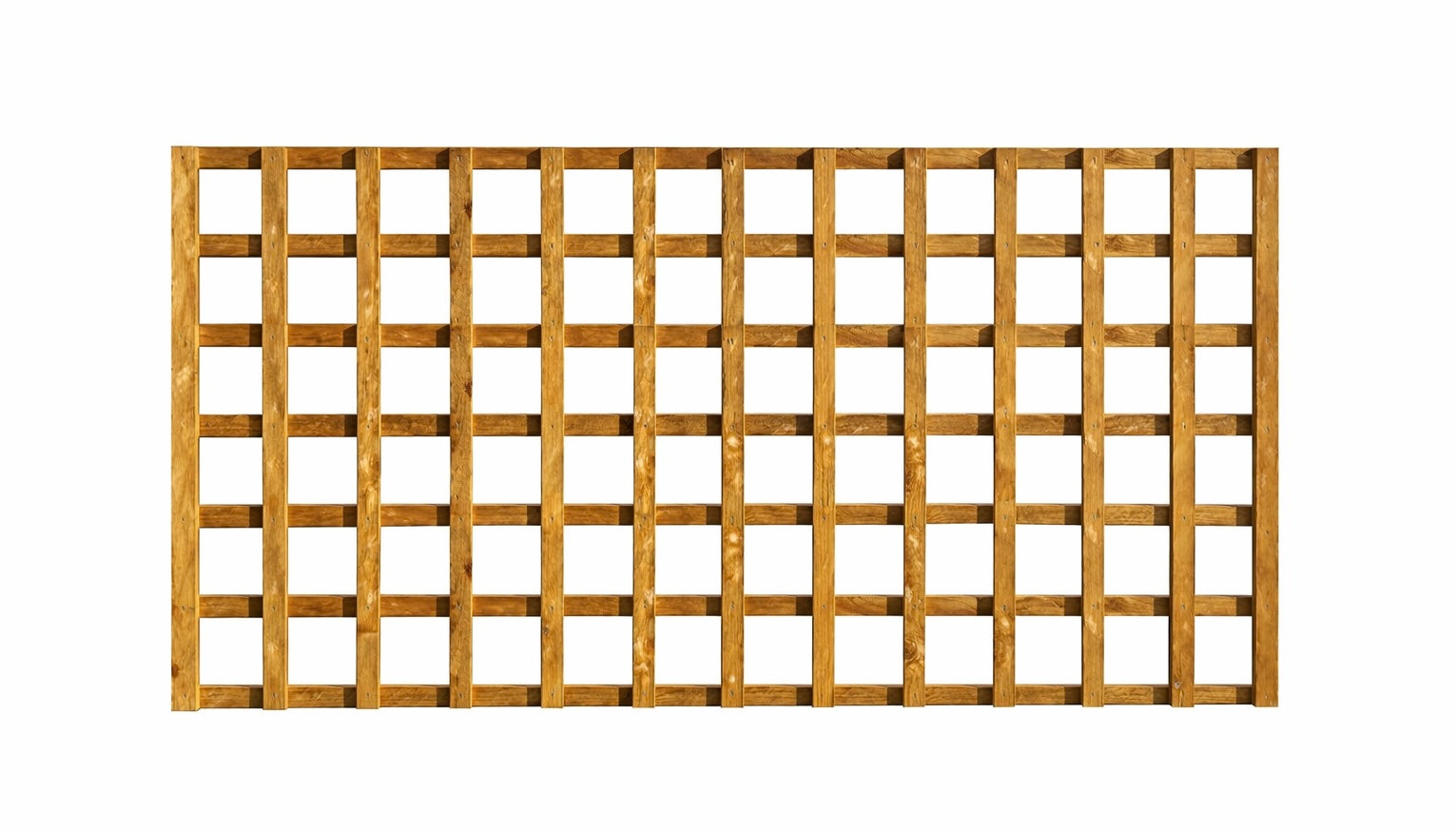 wooden trellis 6ft x 3ft 3FT x 6FT Square privacy Trellis Garden Fence Topper (0.9m)