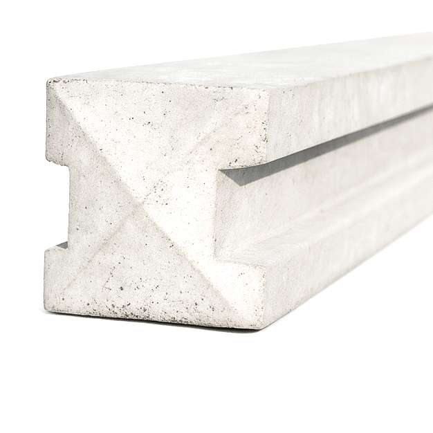 5FT (150cm) Intermediate Reinforced Concrete Fence Post