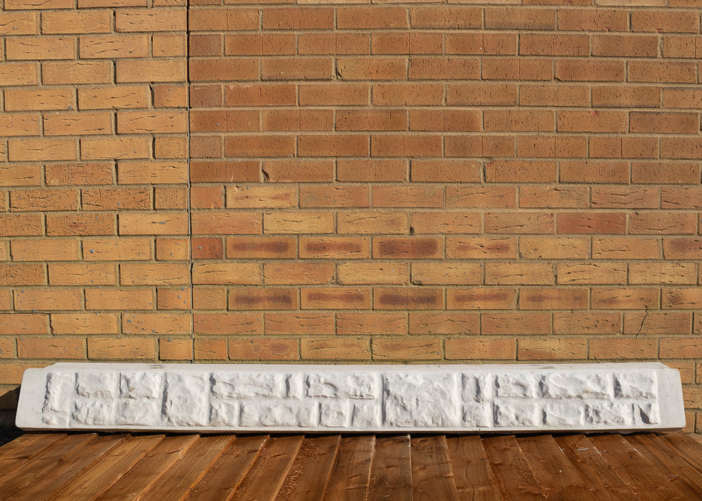 Rock-Faced Gravel Board 6” (15cm)