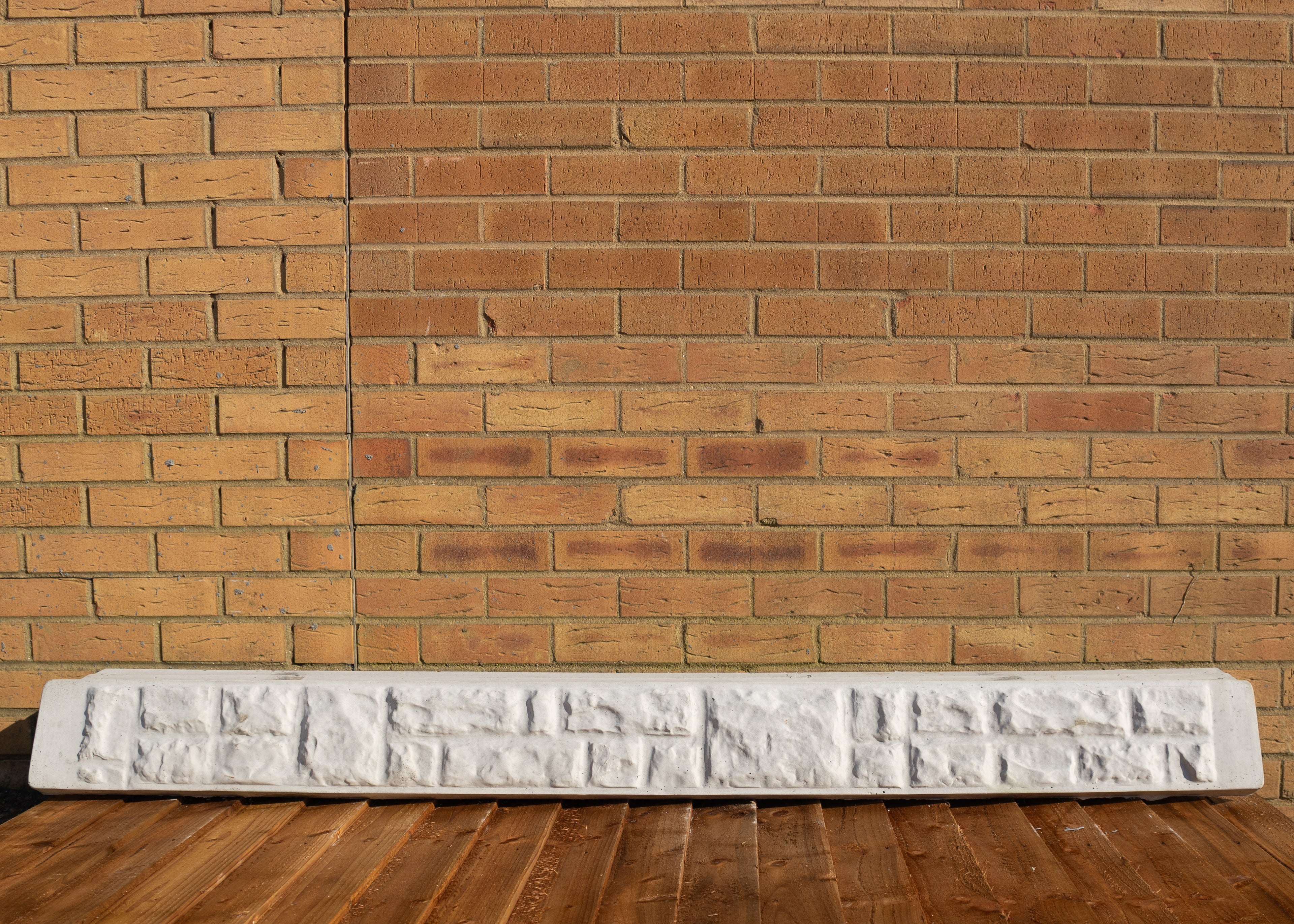 Rock-Faced Gravel Board 6” (15cm)
