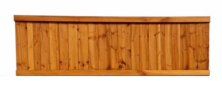2FT x 6FT Closeboard Feather Edge Fence Panel (0.6m x 1.83m)