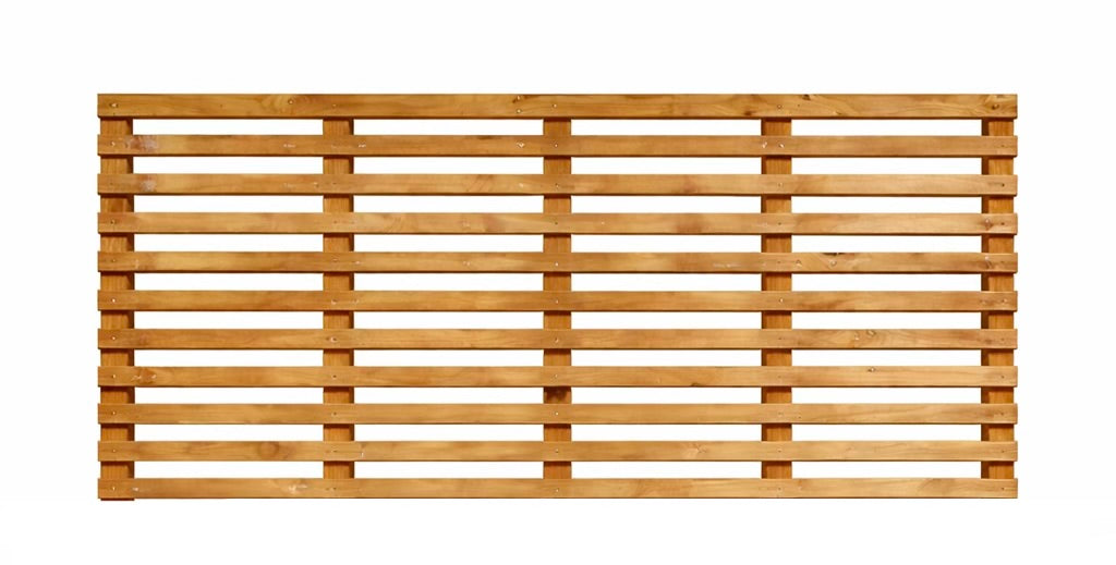 3FT x 6FT Slatted privacy Trellis Garden Fence Topper (0.9m)