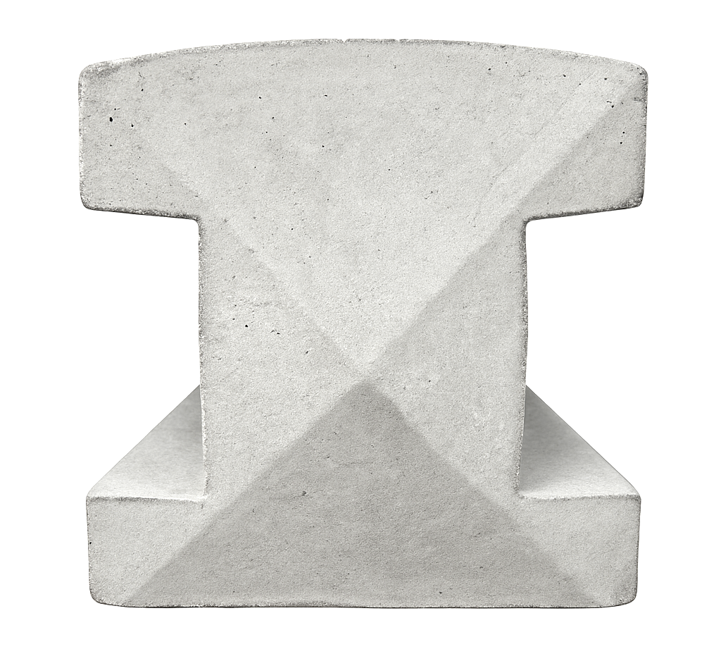 10FT Concrete Fence Post Intermediate (3m)