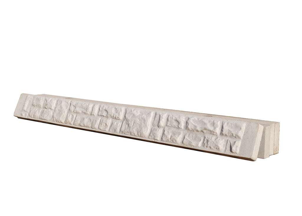 6” x 6FT Rock Faced Concrete Gravel Board (15cm x 183cm)