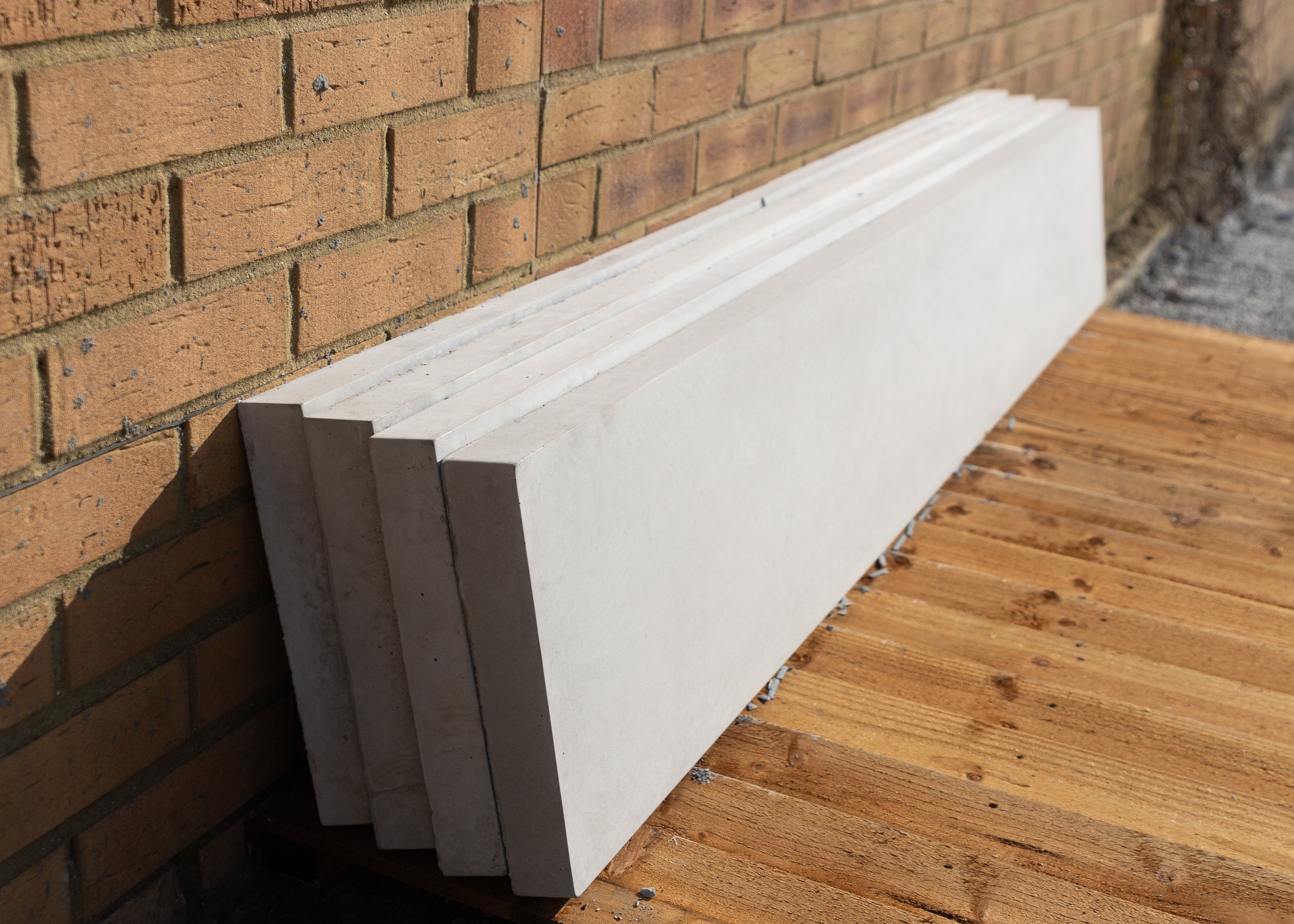 Smooth Solid Gravel Board 1FT (30cm)
