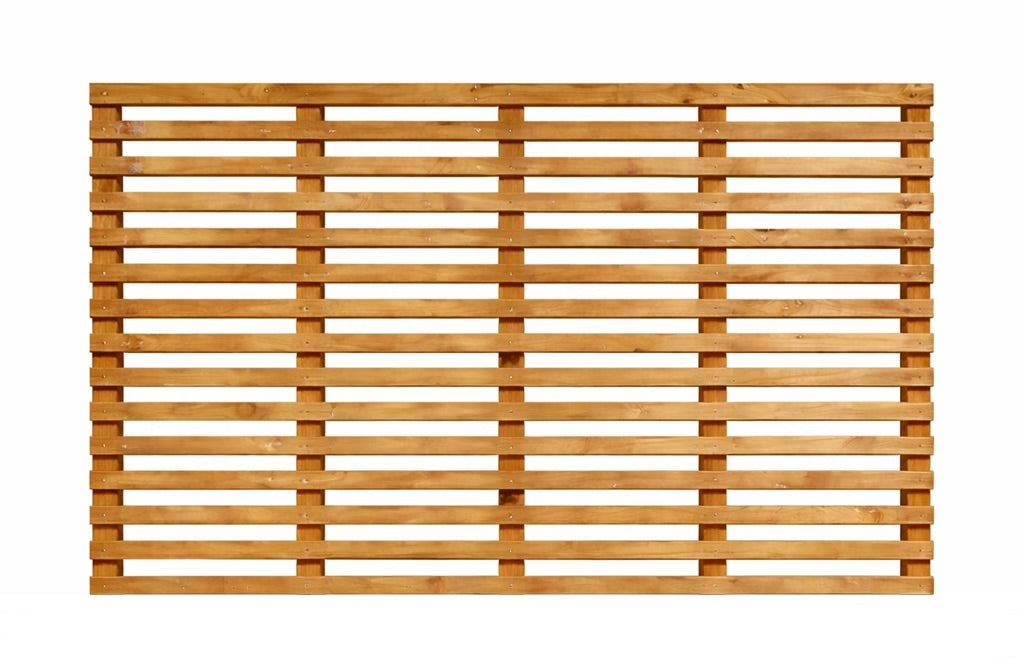 4FT x 6FT Slatted privacy Trellis Garden Fence Topper (1.2m)