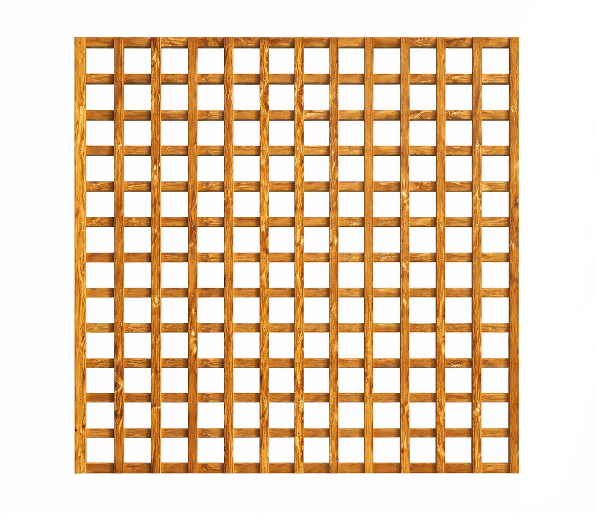 6FT x 6FT Square privacy Trellis Garden Fence Topper (1.8m)