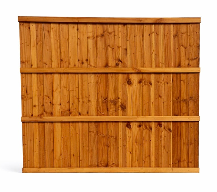 6FT x 6FT Closeboard Feather Edge Fence Panel (1.8m x 1.83m)