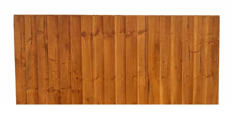 3FT x 6FT Closeboard Feather Edge Fence Panel (0.9m x 1.83m)