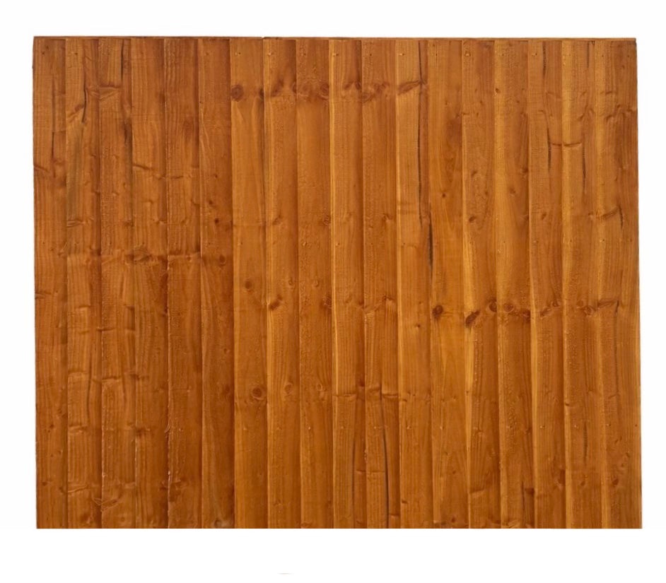 5FT x 6FT Closeboard Feather Edge Fence Panel (1.5m x 1.83m)